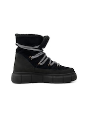 Shoe The Bear Tove Snow Black Boots - Image 1 of 5