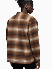AllSaints Brown Seneca Jacket - Image 2 of 6