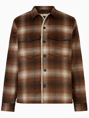 AllSaints Brown Seneca Jacket - Image 6 of 6