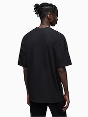 AllSaints Black Bones Short Sleeve Crew T-Shirt - Image 2 of 6
