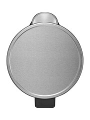 Eko Silver Eva Stainless Steel Bathroom Pedal Bin 5L - Image 3 of 5