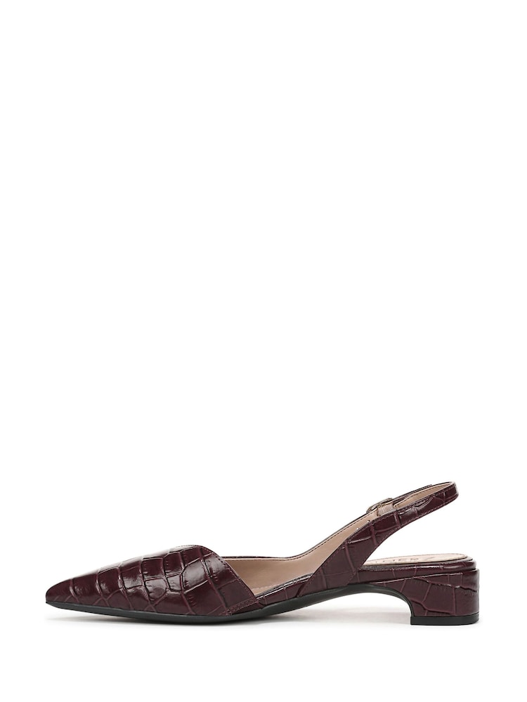 Naturalizer Red Rhett Wide Fit Slingbacks - Image 2 of 7 Naturalizer Red Rhett Wide Fit Slingbacks - Image 2 of 7