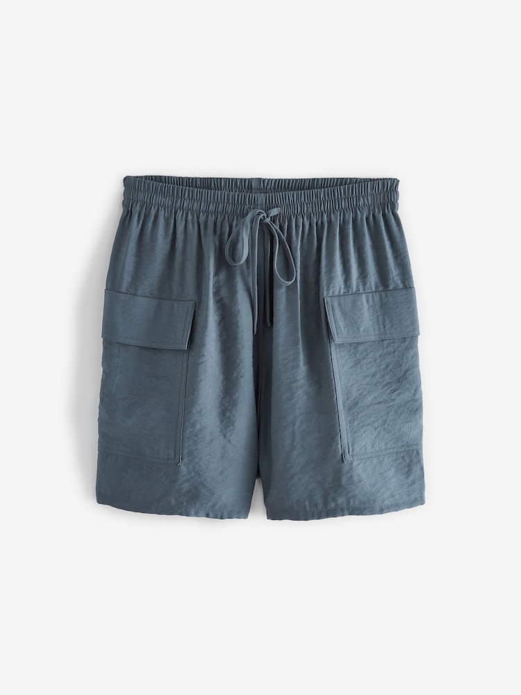 Gris brillant - Shorts utilitaire avec poches - Image 4 of 5