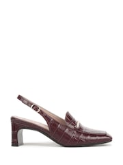 Naturalizer Red Cypress Wide Fit Slingbacks - Image 1 of 7