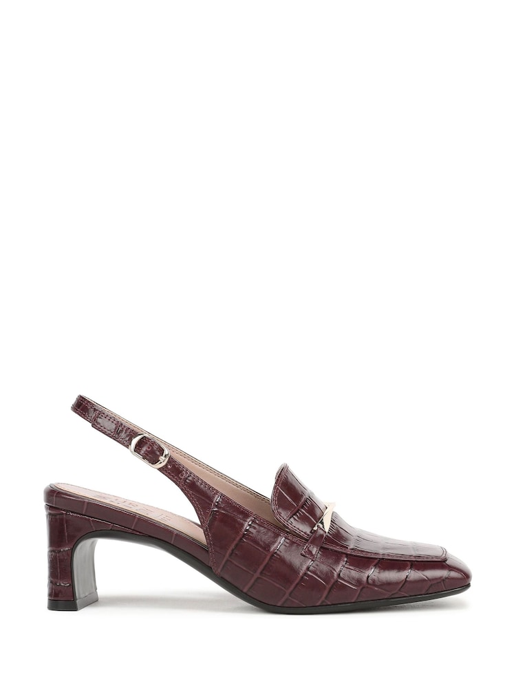 Naturalizer Red Cypress Wide Fit Slingbacks - Image 1 of 7