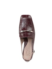 Naturalizer Red Cypress Wide Fit Slingbacks - Image 6 of 7