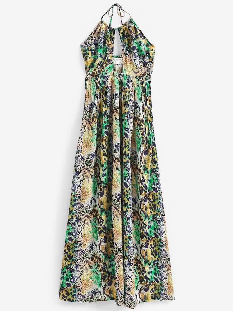 Myleene Klass Halter Cut Out Maxi Dress - Image 8 of 8