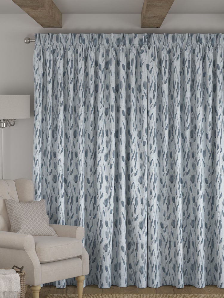Blue Tulip Made to Measure Curtains - Image 2 of 9