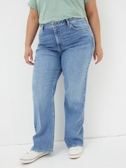 FatFace Brooke Light Blue Bootcut Jeans - Image 4 of 6