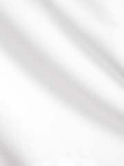 White Slim Fit Pleated Double Cuff Dress Shirt - Image 3 of 3