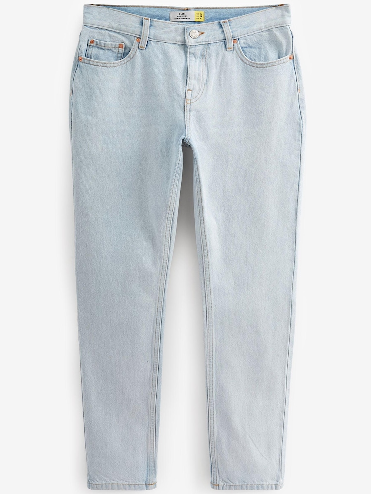 Denim Bleach Wash Slim Jeans - Image 5 of 5