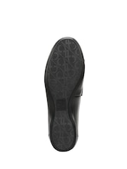 Naturalizer Black Bloom Wide Fit Loafers - Image 4 of 7