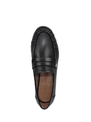 Naturalizer Black Bloom Wide Fit Loafers - Image 5 of 7