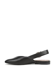 Naturalizer Black Crystal Wide Fit Slingbacks - Image 2 of 7