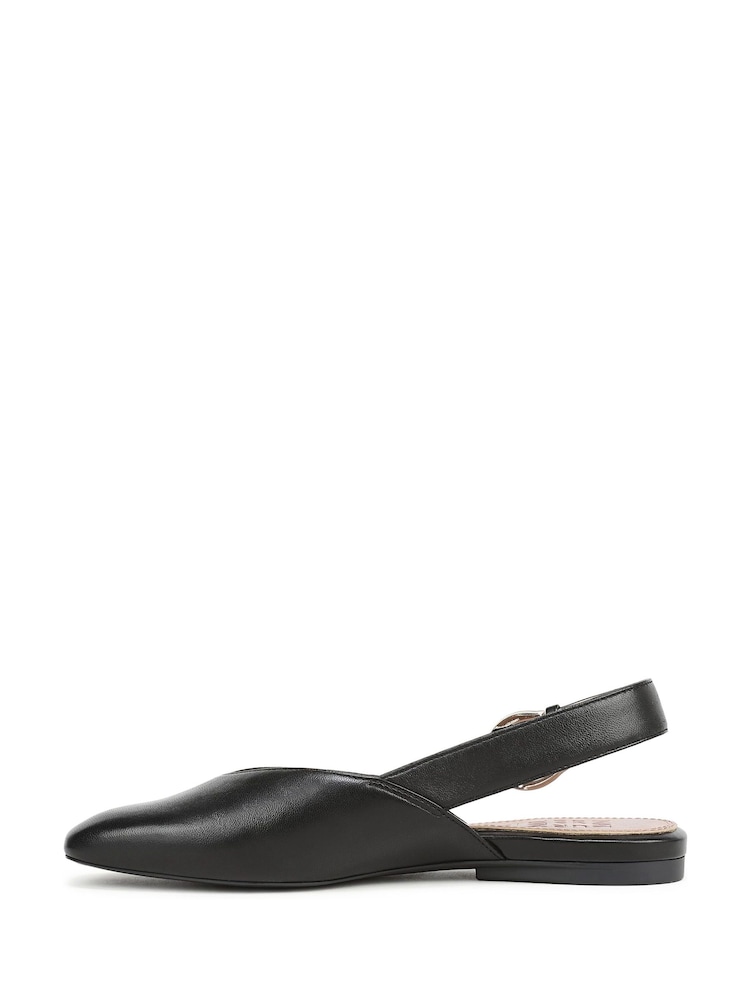 Naturalizer Black Crystal Wide Fit Slingbacks - Image 2 of 7 Naturalizer Black Crystal Wide Fit Slingbacks - Image 2 of 7