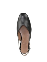 Naturalizer Black Crystal Wide Fit Slingbacks - Image 6 of 7