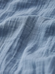 Blue Tie Strap Maxi Summer Dress - Image 6 of 6