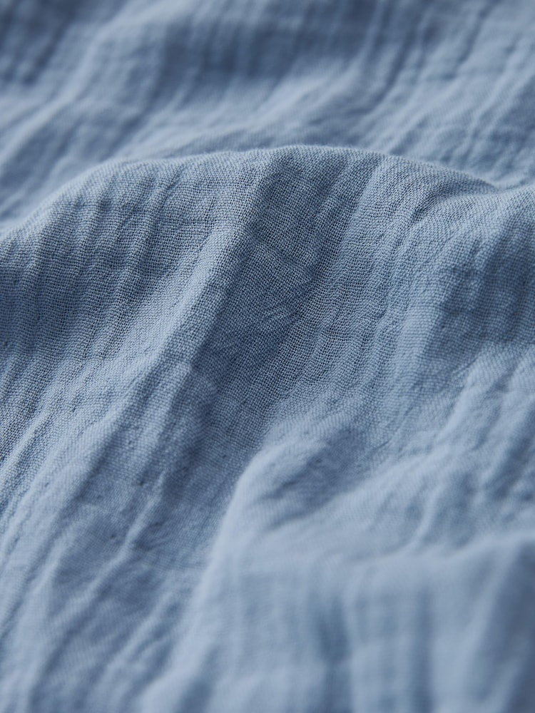 Blue Tie Strap Maxi Summer Dress - Image 6 of 6