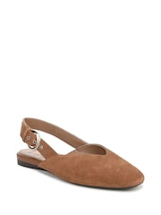 Naturalizer Brown Crystal Wide Fit Slingbacks - Image 3 of 7
