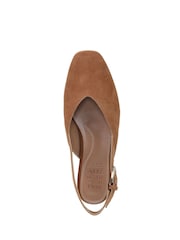 Naturalizer Brown Crystal Wide Fit Slingbacks - Image 6 of 7