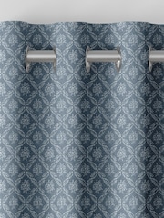Laura Ashley Blue Abingdon Seaspray Made To Measure Curtains - Image 7 of 9