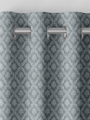 Laura Ashley Steel Abingdon Made To Measure Curtains - Image 7 of 9