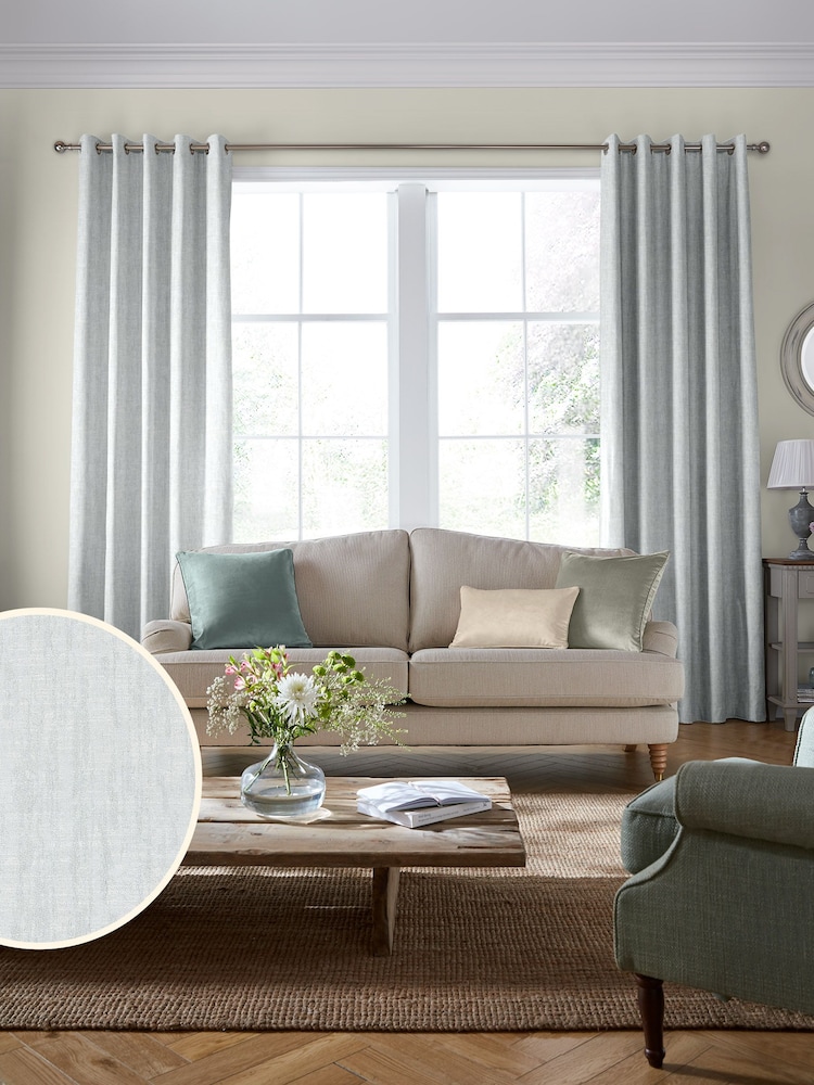 Laura Ashley Fennel Ambrose Made To Measure Curtains - Image 2 of 10