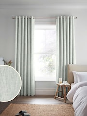 Laura Ashley Sage Ambrose Made To Measure Curtains - Image 1 of 9