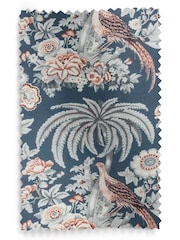 Laura Ashley Dusky Seaspray 100% Cotton Burdett Made To Measure Curtains - Image 9 of 9