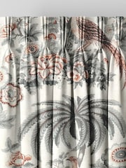 Laura Ashley Slate 100% Cotton Burdett Made To Measure Curtains - Image 5 of 9
