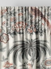 Laura Ashley Slate 100% Cotton Burdett Made To Measure Curtains - Image 6 of 9