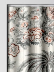 Laura Ashley Slate 100% Cotton Burdett Made To Measure Curtains - Image 8 of 9