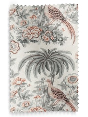 Laura Ashley Slate 100% Cotton Burdett Made To Measure Curtains - Image 9 of 9