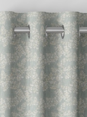 Laura Ashley Sage Burnham Woven Made To Measure Curtains - Image 7 of 9