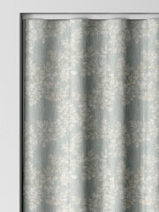 Laura Ashley Sage Burnham Woven Made To Measure Curtains - Image 8 of 9