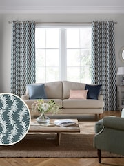 Laura Ashley Seaspray Dee Made To Measure Curtains - Image 2 of 9
