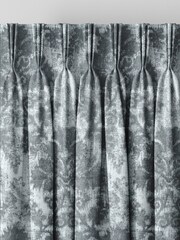 Laura Ashley Slate Forden Made To Measure Curtains - Image 5 of 9