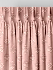 Laura Ashley Blush 100% Cotton Gower Made To Measure Curtains - Image 5 of 9