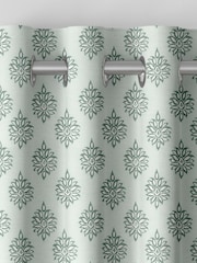 Laura Ashley Eucalyptus 100% Cotton Gower Made To Measure Curtains - Image 7 of 9