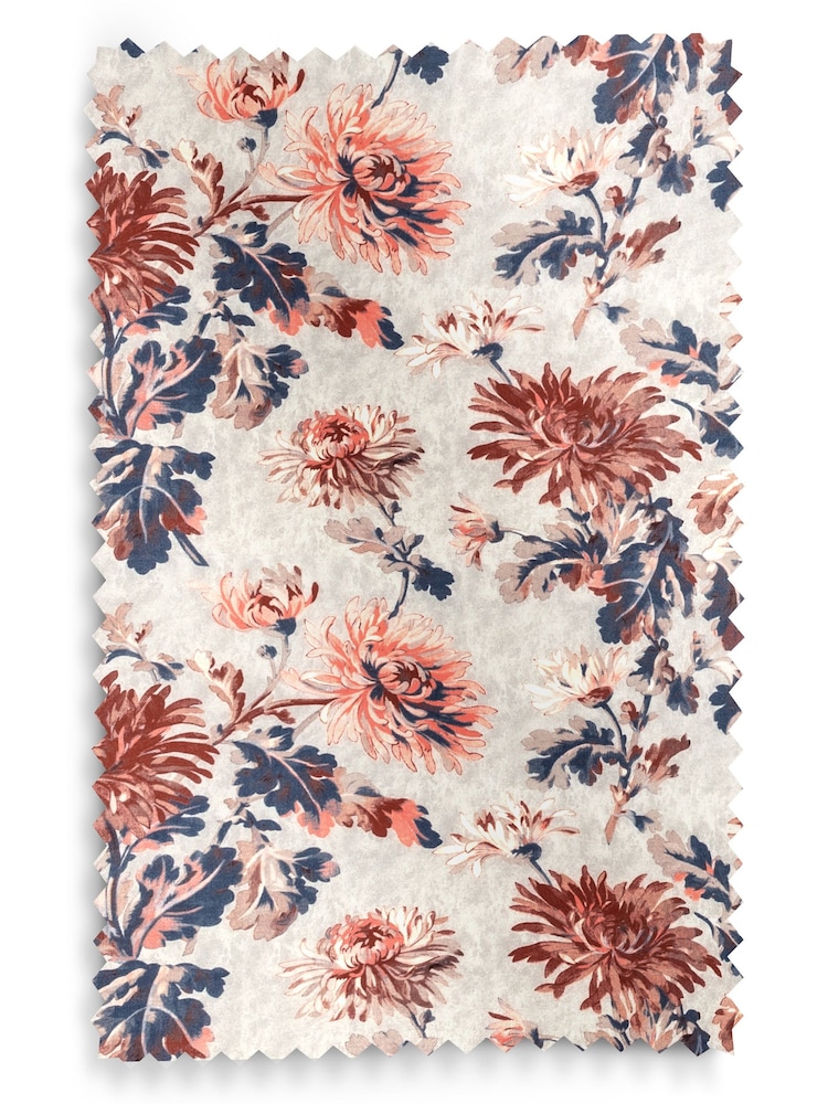 Laura Ashley Cranberry 100% Cotton Maryam Made To Measure Curtains - Image 9 of 9
