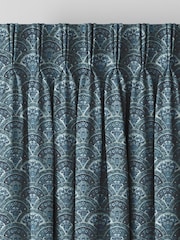 Laura Ashley Spruce Musica Velvet Made To Measure Curtains - Image 5 of 9