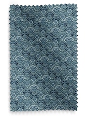 Laura Ashley Spruce Musica Velvet Made To Measure Curtains - Image 9 of 9
