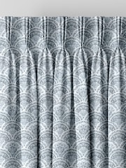 Laura Ashley Steel Musica Velvet Made To Measure Curtains - Image 5 of 9