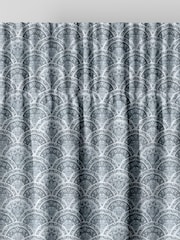 Laura Ashley Steel Musica Velvet Made To Measure Curtains - Image 6 of 9