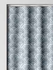Laura Ashley Steel Musica Velvet Made To Measure Curtains - Image 8 of 9
