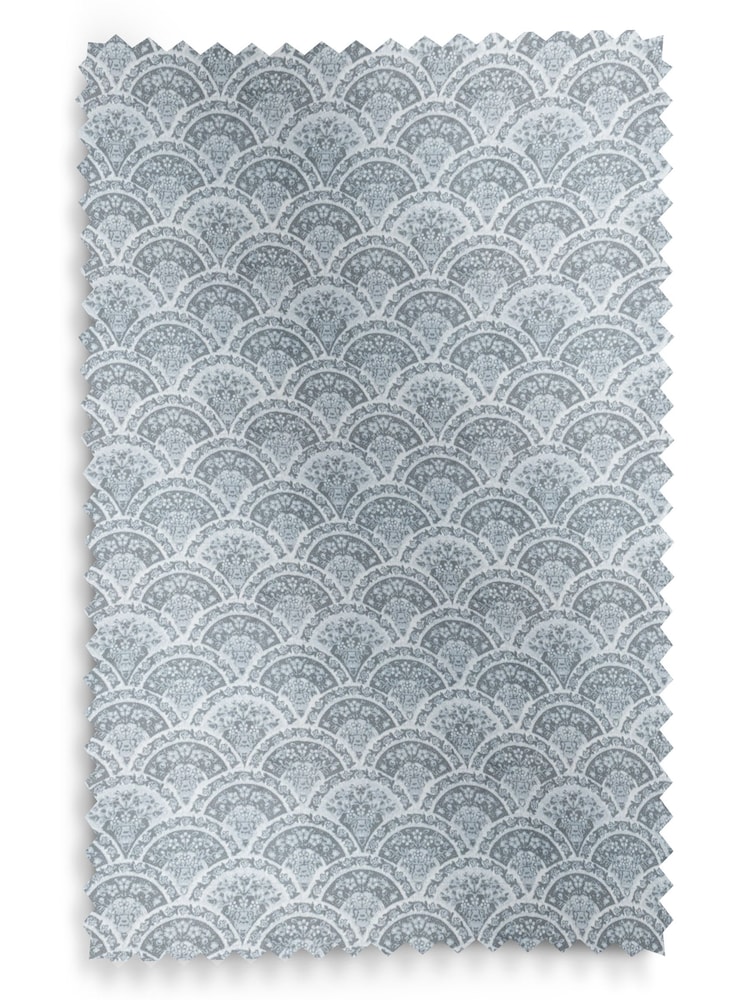 Laura Ashley Steel Musica Velvet Made To Measure Curtains - Image 9 of 9
