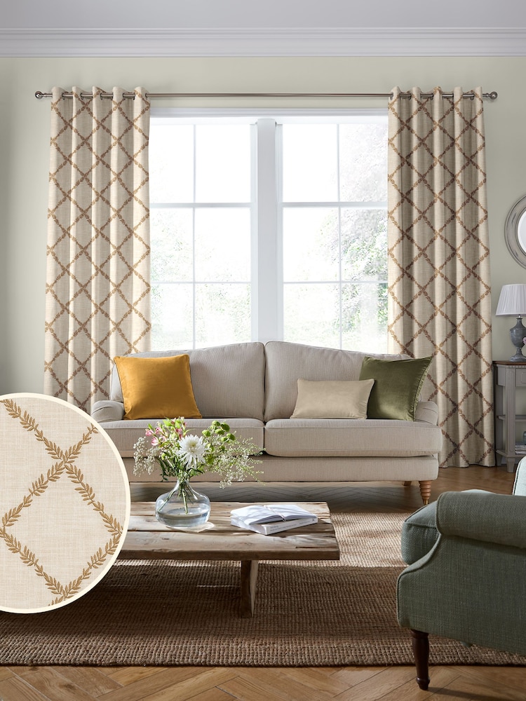 Laura Ashley Amber Pennorth Made To Measure Curtains - Image 2 of 9