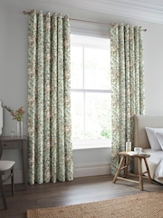 Laura Ashley Amber 100% Cotton Picardie Made To Measure Curtains - Image 1 of 8