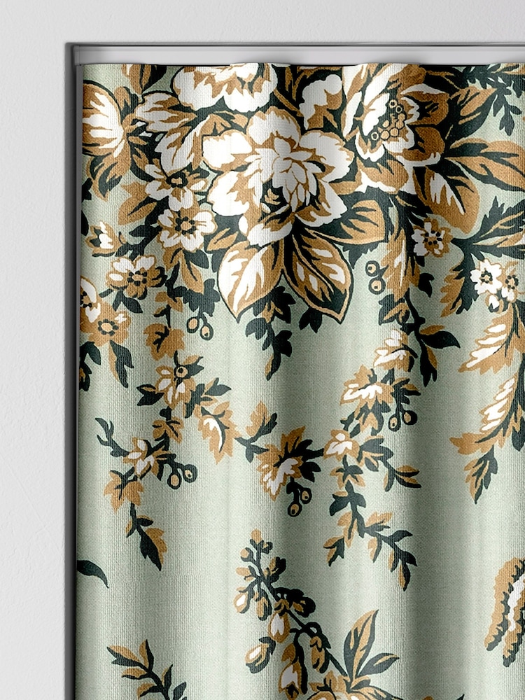 Laura Ashley Amber 100% Cotton Picardie Made To Measure Curtains - Image 8 of 8