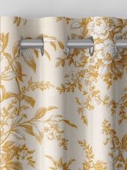 Laura Ashley Ochre 100% Cotton Picardie Made To Measure Curtains - Image 7 of 9